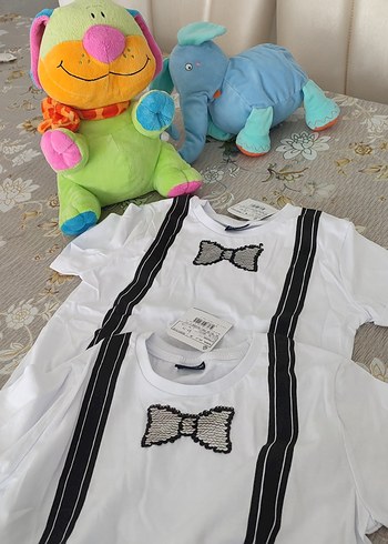 Çocuklar için beyaz baskılı içlik - Görsel 3