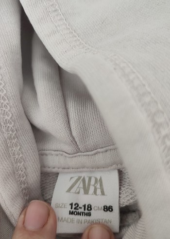 Kız Çocuk Renkli Baskılı Kapüşonlu Sweatshirt - Görsel 7