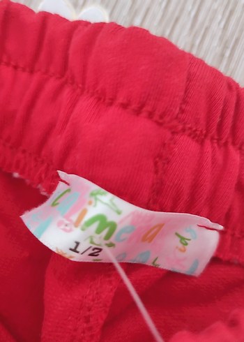 Kız Çocuk Renkli Baskılı Pamuklu Tayt - Görsel 6