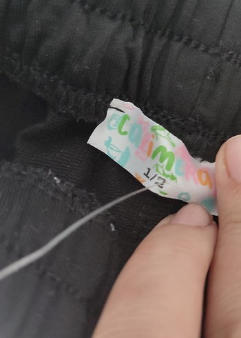 Kız Çocuk Renkli Baskılı Pamuklu Tayt - Görsel 7