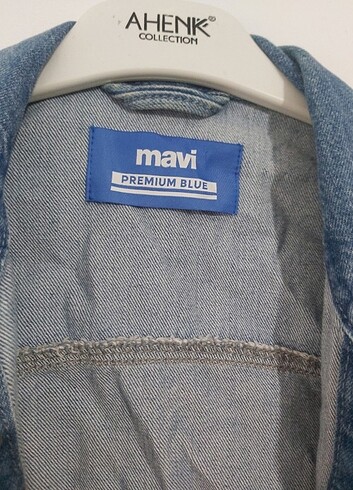 Mavi Jean ceket - Görsel 7