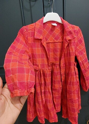 Ekose elbise - Görsel 6