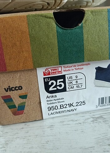 25 Beden Vicco spor ayakkabı-ilk adım ayakkabısı