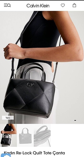 Calvin Klein Puff Çanta