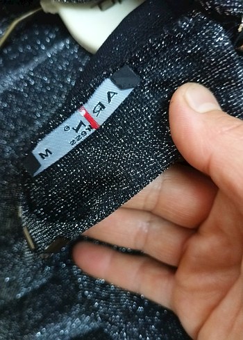 Gri Piliseli Uzun Kollu Kadın Abiye Elbise - Görsel 4