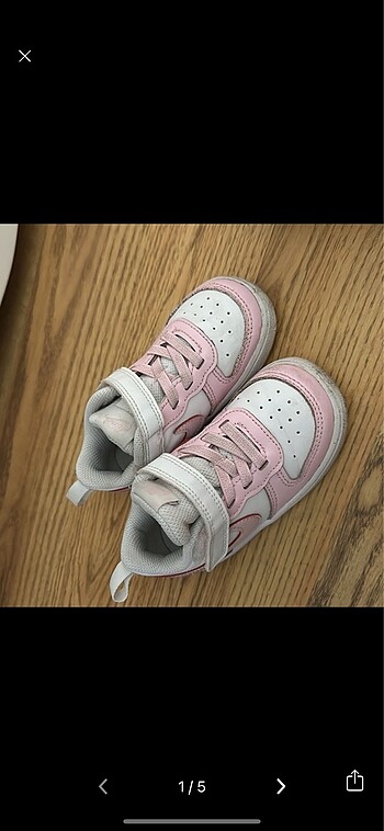 23 Beden beyaz Renk Nike ayakkabı