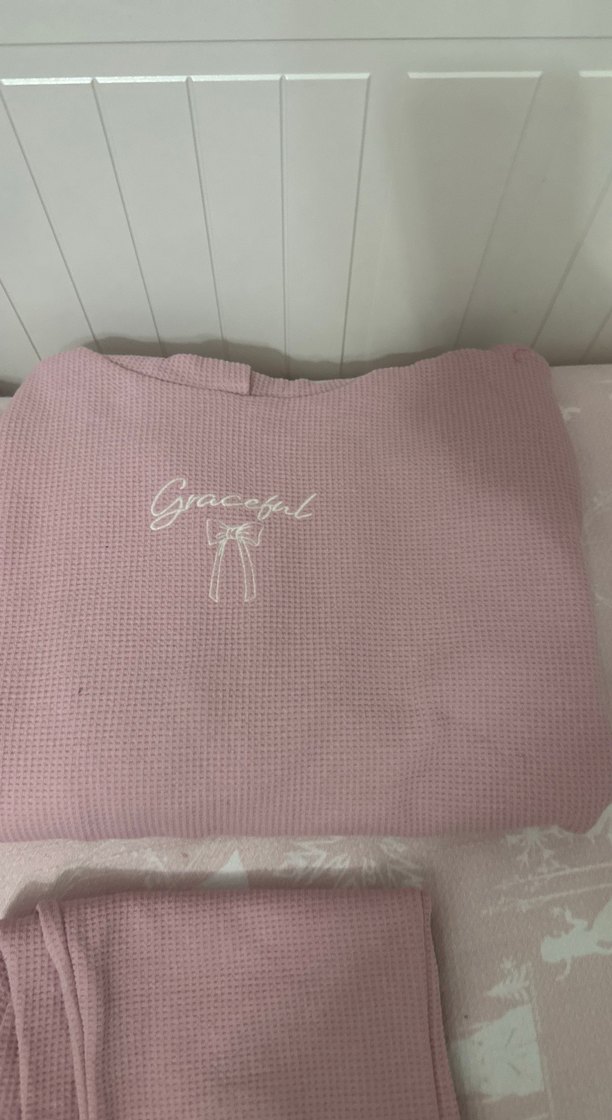 Bordo ve Pastel Kız Eşofman Takımı bu ıkı takımları - Görsel 4