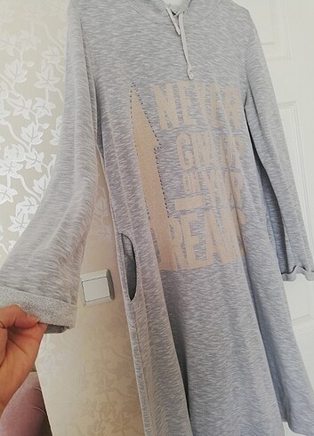 Uzun sweat tunik 