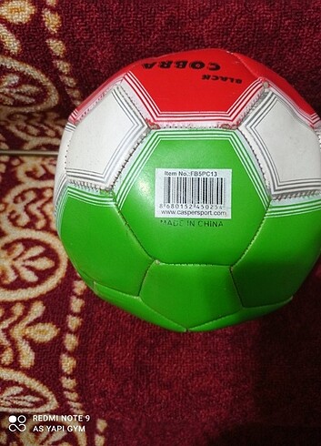  Az kullanılmış, futbol topu