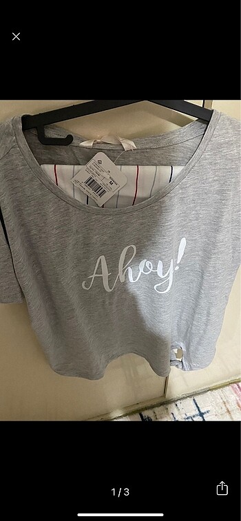 LCW Sıfır pijama takım şortlu takım etiketli