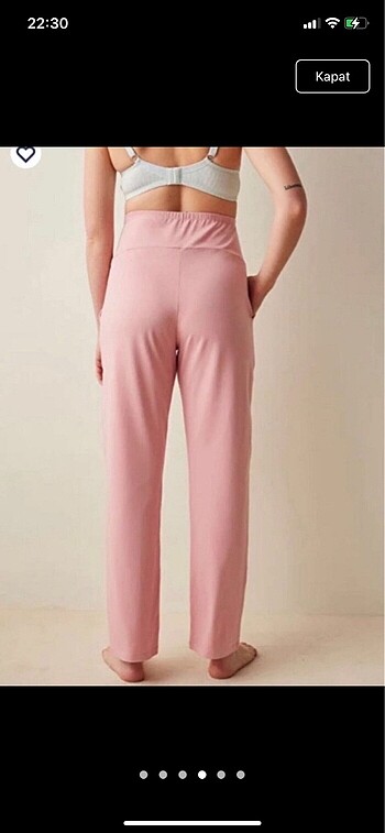 m Beden Hamile pijama Penti etiketli