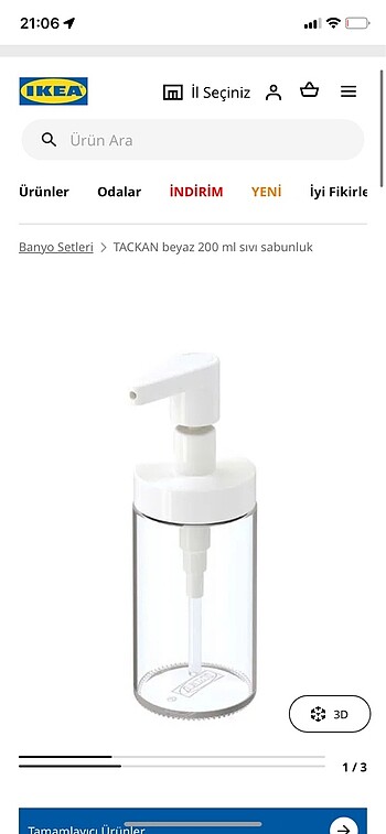 Ikea sabunluk