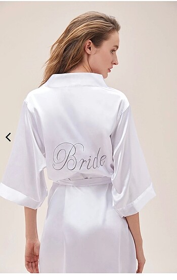 Bride sabahlık