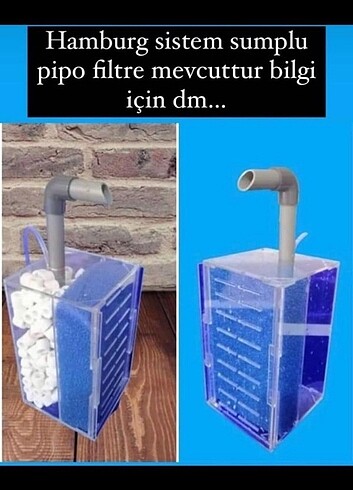 Hamburg Sistem Sump Pipo Filtre M boy 