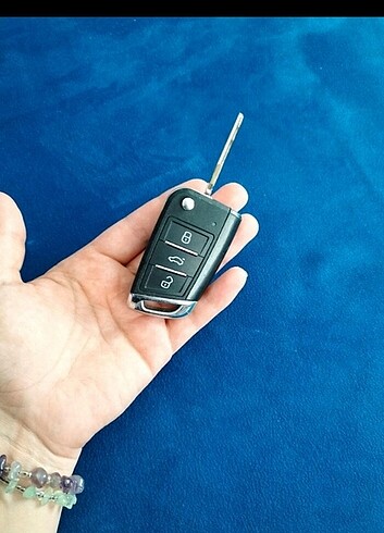 Sustalı immobilizer anahtar Fiat 