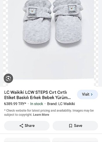21 Beden gri Renk Bebek ilk adım ayakkabısı