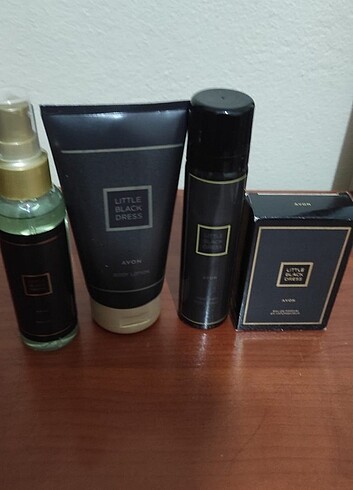 Avon little black bayan parfüm seti