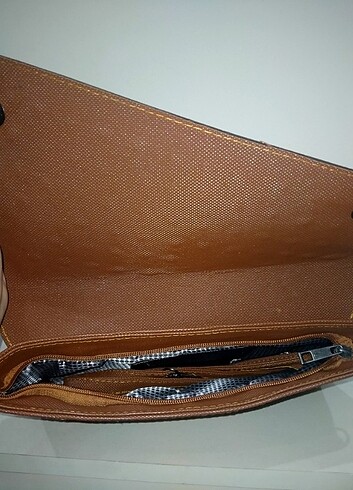 Beden kahverengi Renk Kahverengi zımbalı taşlı portföy elçanta yan capraz çanta clutch