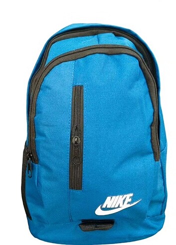 Mavi anaokulu spor çantası sırt çantası 