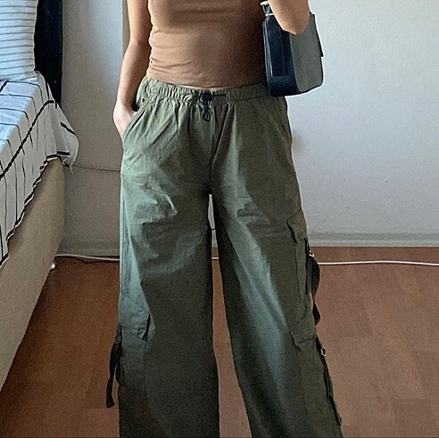 Pull and Bear Haki pantolon