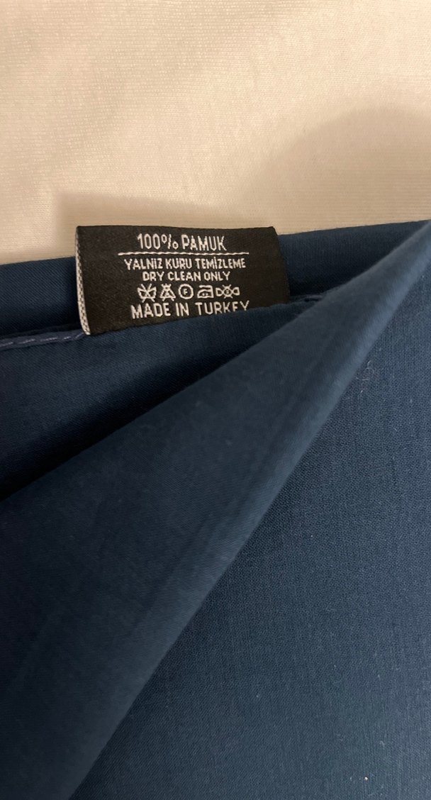 Indigo ve bej şal - Görsel 5