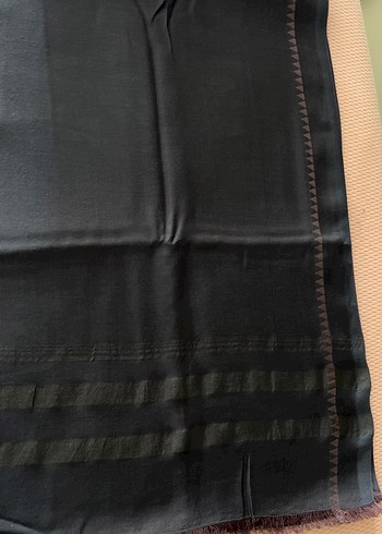 Mor ipek modal pamuk karışımlı şal - Görsel 2