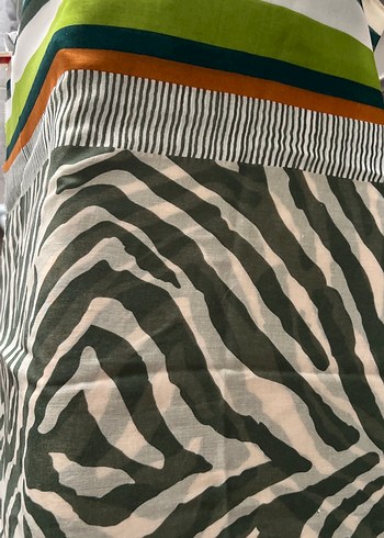 Bohem Çok Renkli Kadın Şal - Görsel 2