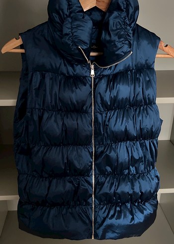 Parlak Lacivert Şişme Yelek - Görsel 4