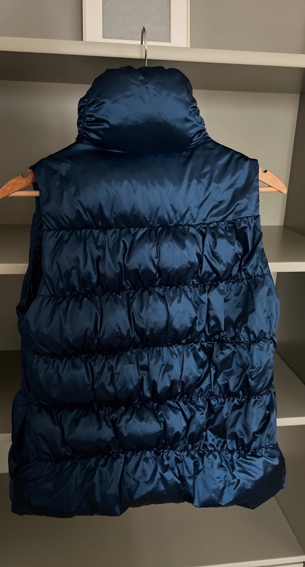 Parlak Lacivert Şişme Yelek - Görsel 3