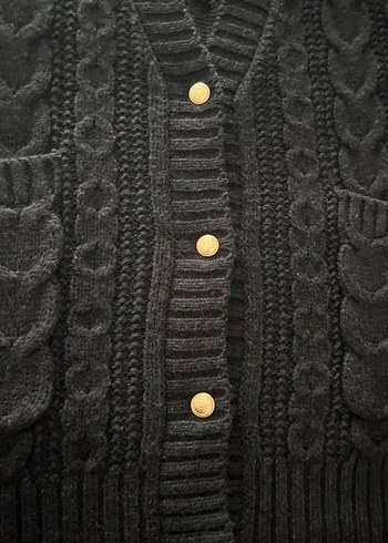 Lacivert Örgü Kadın Kazak - Görsel 7