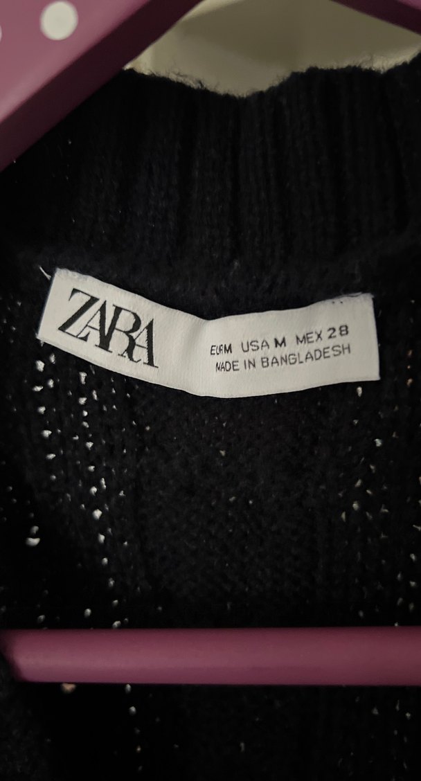 Lacivert Örgü Kadın Kazak - Görsel 5