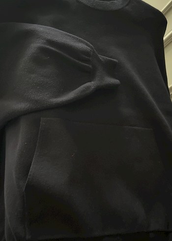 Salaş triko Sweatshirt - Görsel 2