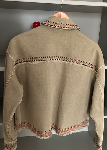 Nakışlı Bohem Kadın Ceket - Görsel 6
