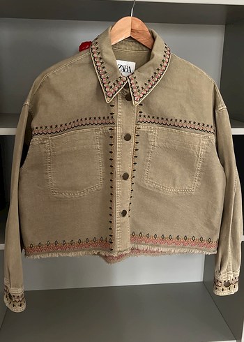 Nakışlı Bohem Kadın Ceket - Görsel 4