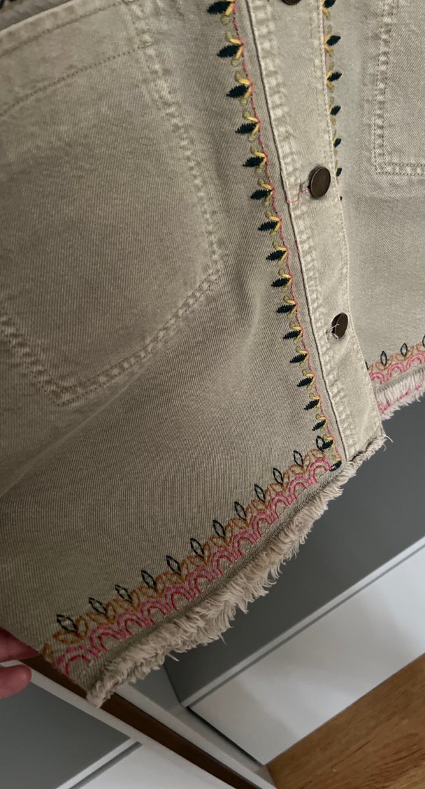 Nakışlı Bohem Kadın Ceket - Görsel 5