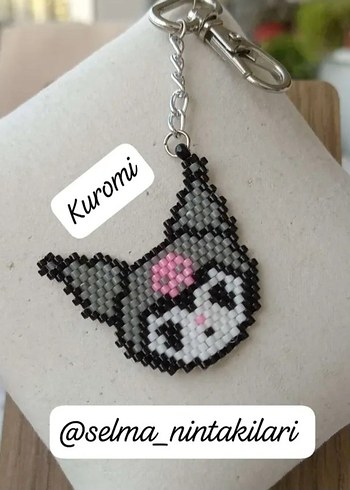 Beden Pembe Boncuklu Midi Kolye