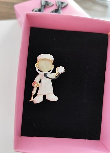 Doktor broş  - Görsel 5