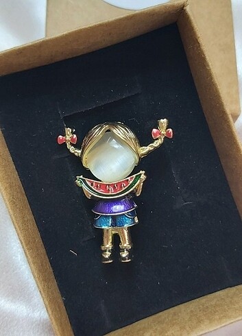 Filistinli Kız Broş  - Görsel 5