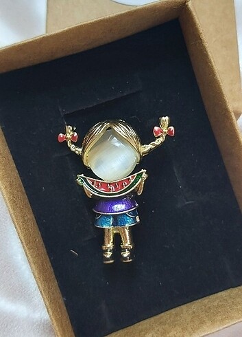 Filistinli Kız Broş  - Görsel 6