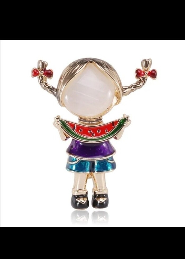 Filistinli Kız Broş  - Görsel 4