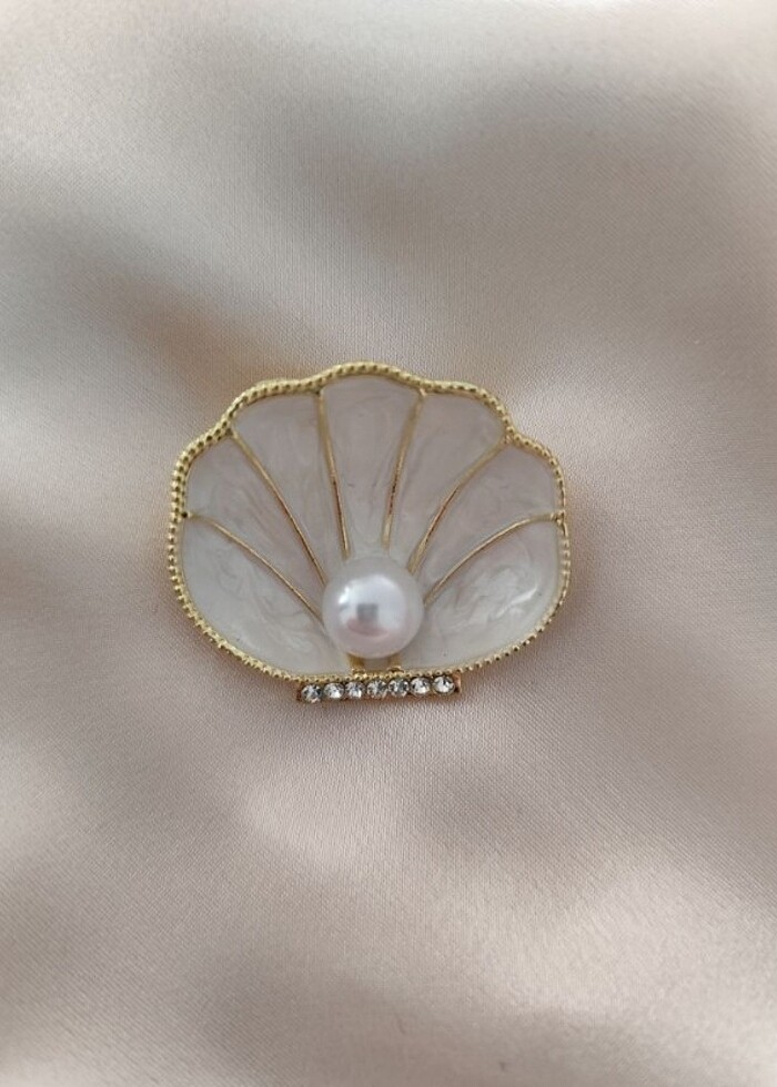 İstiridye broş  - Görsel 2