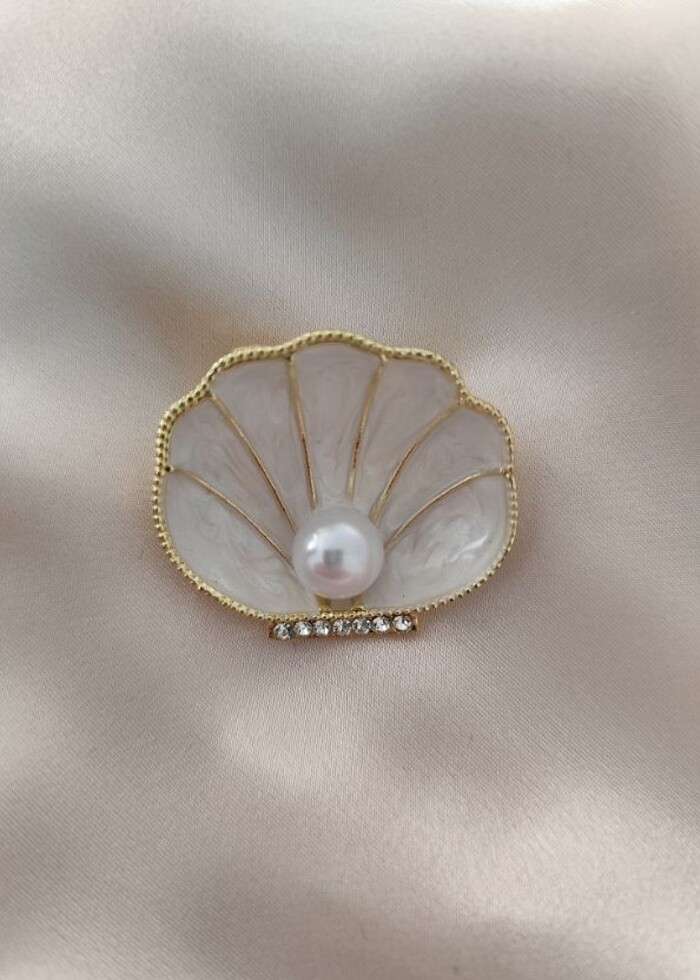 İstiridye broş  - Görsel 3