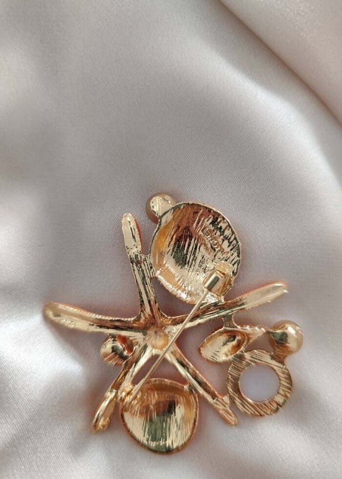Deniz yıldızı broş  - Görsel 3