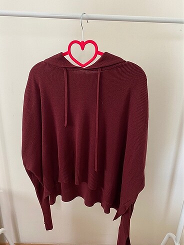 Koton bordo sweat az kullanıldı