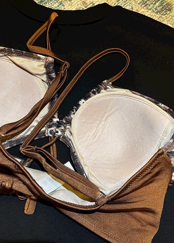 Leopar Desenli Kadın Bikini takımı - Görsel 6