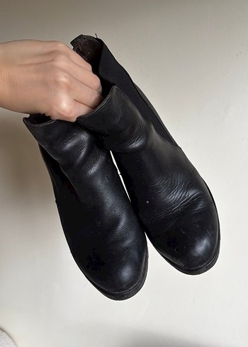 Topuklu siyah bot - Görsel 2