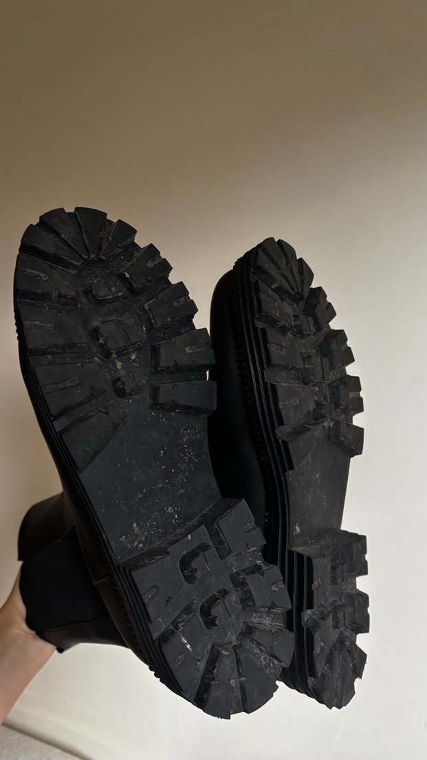 Siyah Kadın kar Botu - Görsel 4