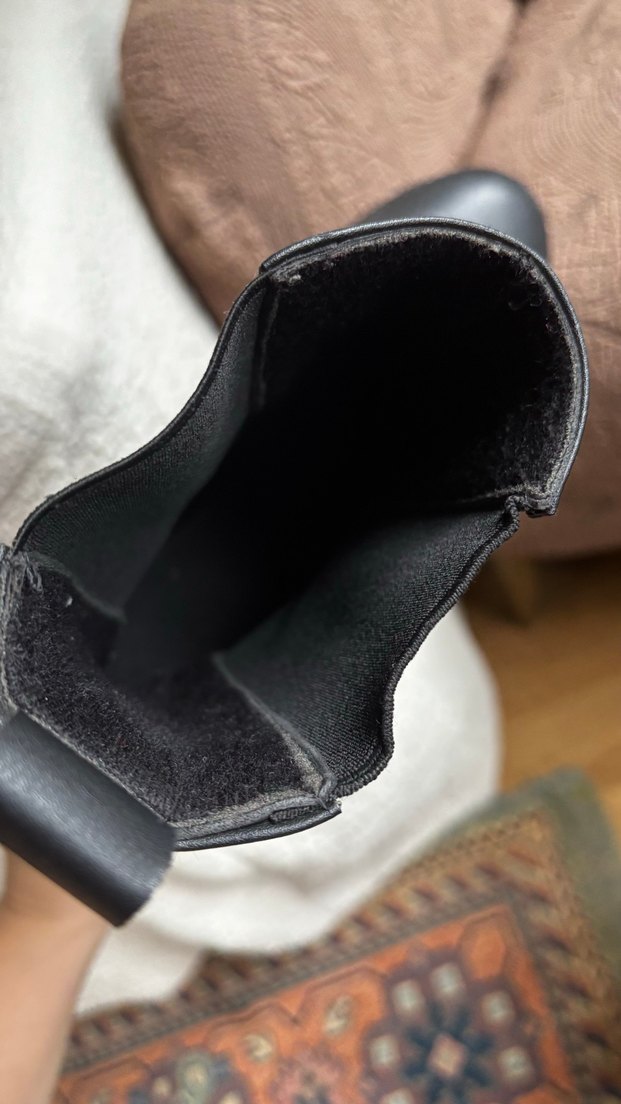 Siyah Kadın kar Botu - Görsel 5