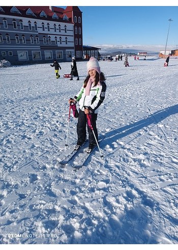 kız çocuk kayak montu - Görsel 2