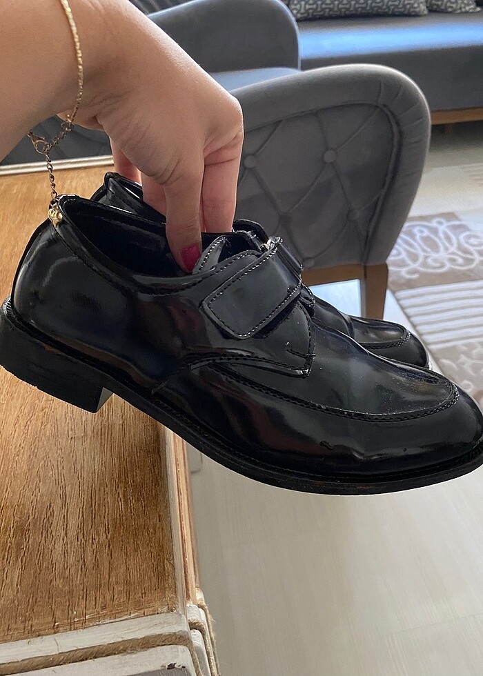 Rugan abiye ayakkabı çocuk - Görsel 5